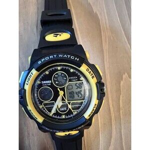 skmei watch Yellow And Black Working